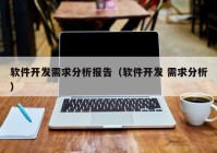 软件开发需求分析报告（软件开发 需求分析）