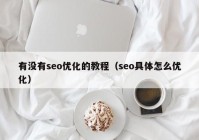 有没有seo优化的教程（seo具体怎么优化）