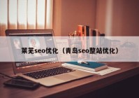 莱芜seo优化（青岛seo整站优化）